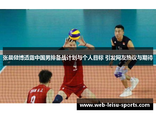 张晨微博透露中国男排备战计划与个人目标 引发网友热议与期待